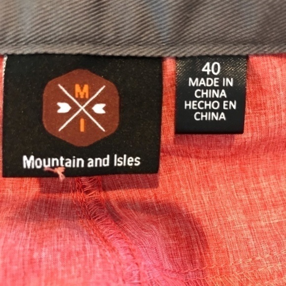 Mountain and isles mens shorts size 40 - Picture 5 of 5